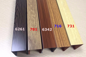 mã màu trần U vân gỗ