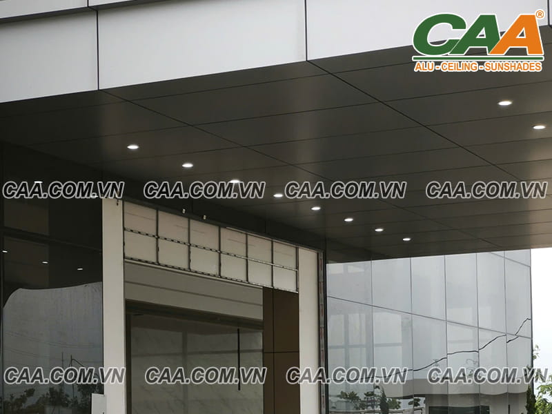 Dự án thi công tấm Alu Alcorest và lam nhôm hộp tại Khu công nghiệp Bá Thiện, Vĩnh Phúc