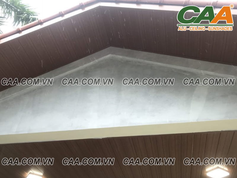 kích thước trần nhôm vân gỗ