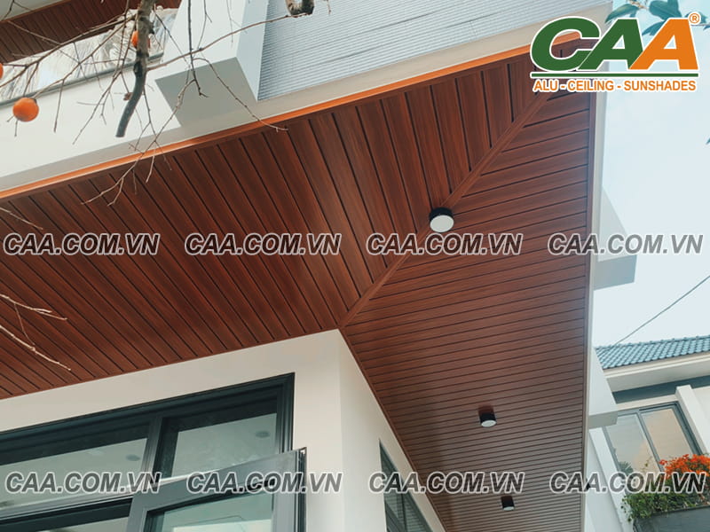 kích thước trần nhôm vân gỗ